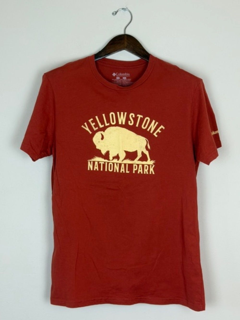 Columbia Sportswear Yellowstone National Park Graphic Tee Rust - Terracotta Lrg